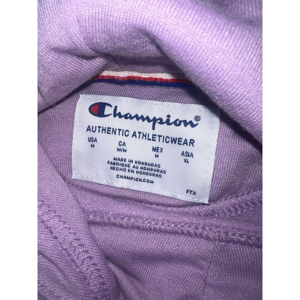 Champion Women’s Hoodie Purple Lilac M - Picture 9 of 16